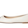 Women's Jayna Nappa Leather Flat Ballet