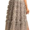 Summer Casual Party Vacation Dresses Women Bohemian Short Sleeved Maxi Dress Elegant Square Neck Holiday Flowing Long Skirt