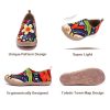 Women's Artistic Slip-On Shoes Vibrant Floral Casual Loafers Lightweight Comfortable Travel Footwear