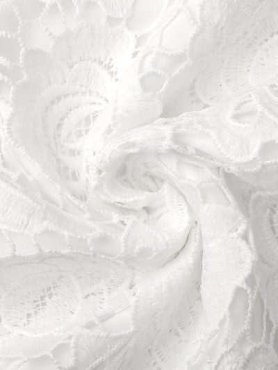 Sleeveless Lace Top for Women's Casual Flower Lace Tank Tops