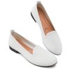Women's Sparkly Flats Shoes Shiny Mesh Loafers Shoes Soft Memory Foam Flats