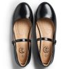Mary Jane Ballet Flats, Black Flats for Women, Ankle Strap Dressy Comfortable Flats